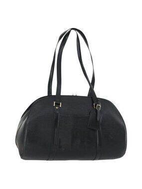 Authentic LOUIS VUITTON Epi Solferino Shoulder Bag Black M42862 LV